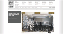 Desktop Screenshot of cclarkgallery.com